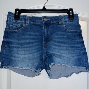 Size 14 wonder nation blue jean shorts